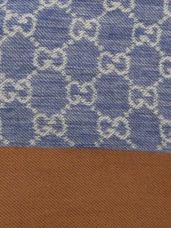 Gucci Scarf Scarves Blue - Picture 4 of 4